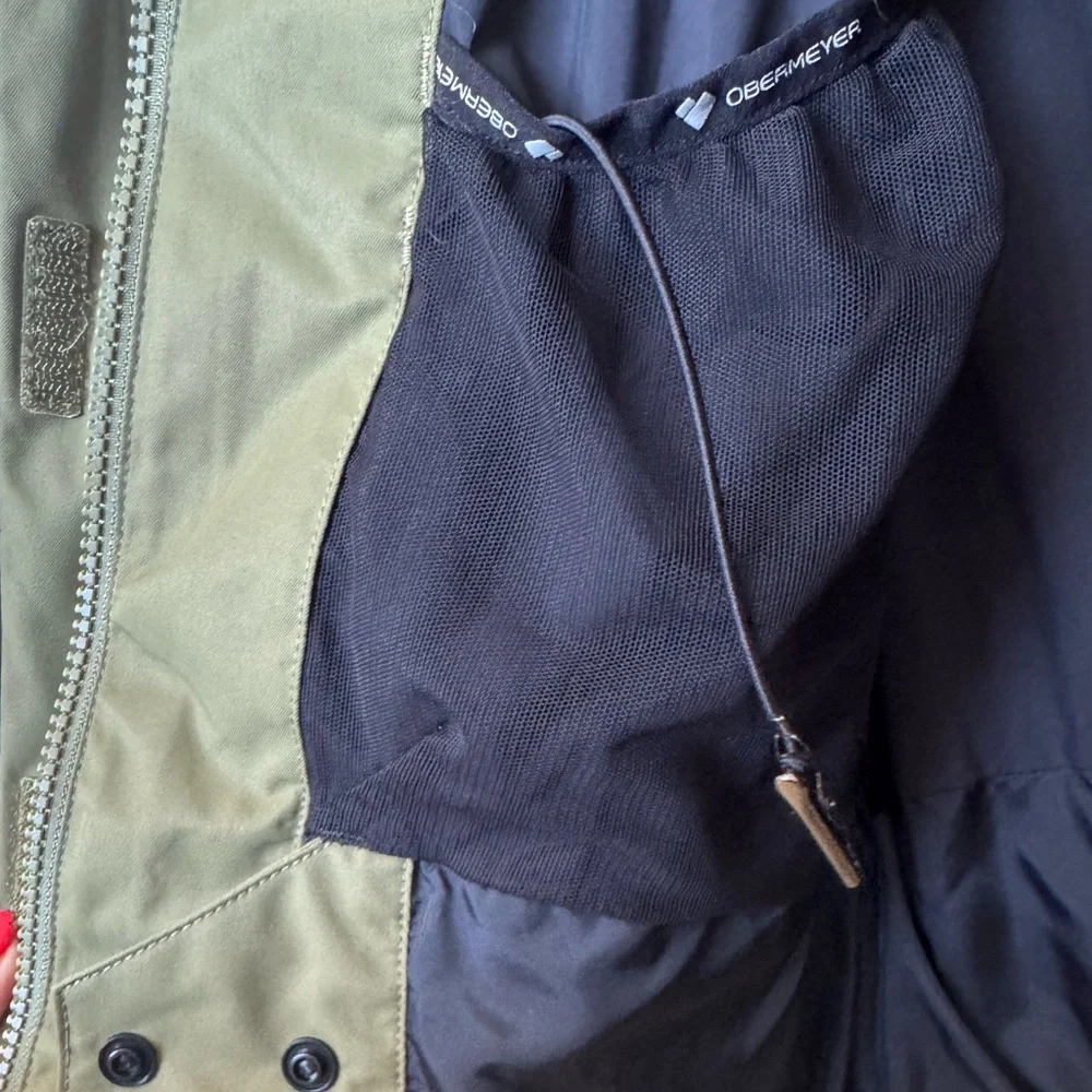 Obermeyer Tuscany II Insulated Jacket Olive Size 4 - Picture 7 of 14